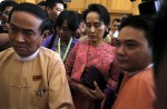 Dawn of a new era in Myanmar as Aung San Suu Kyi's party takes over - 1