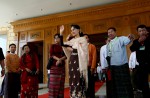 Dawn of a new era in Myanmar as Aung San Suu Kyi's party takes over - 0